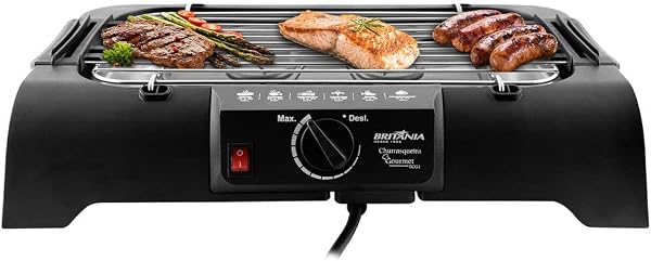 Churrasqueira Elétrica Gourmet Britânia